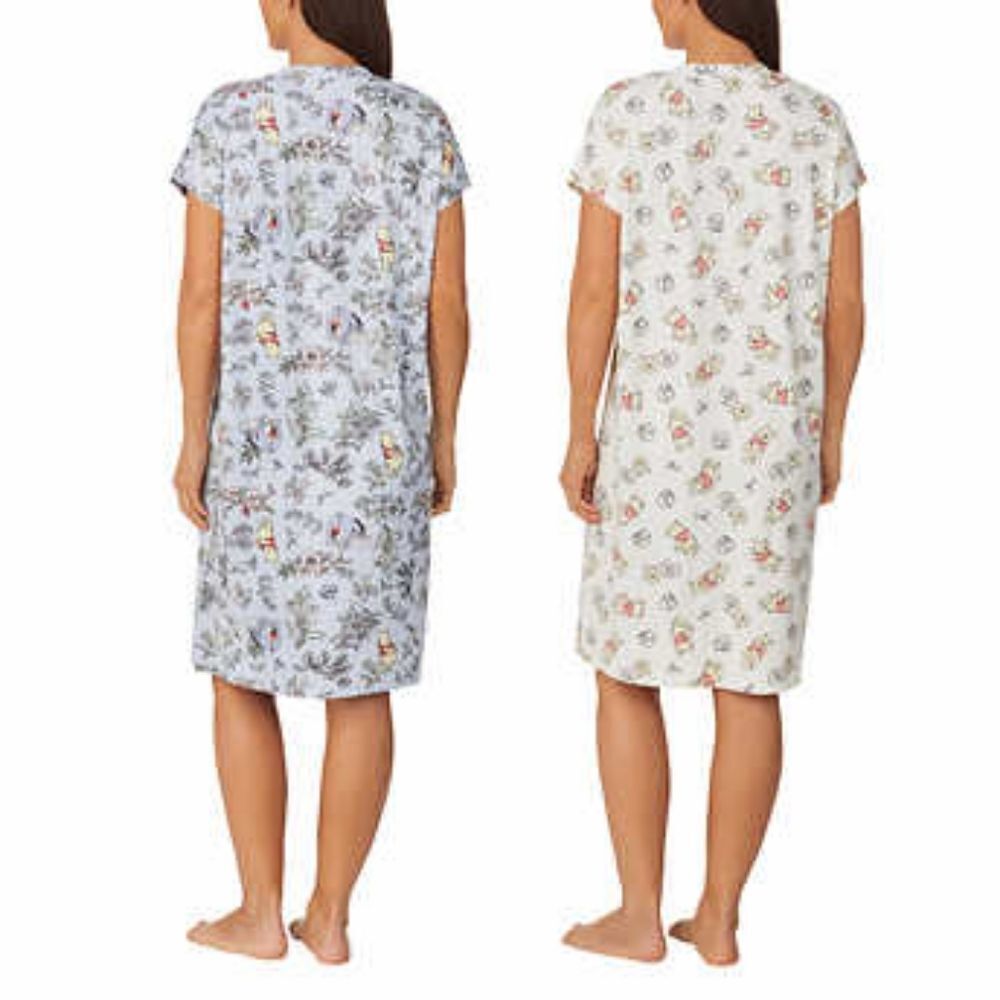 Disney Ladies 2-pack Sleep Dress Winnie The Pooh - Picture 3 of 6
